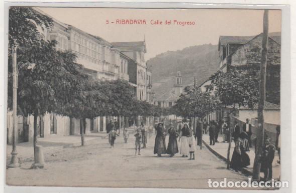 Postales: Orense 5 Calle del Progreso . Thomas 5701 Edici&oacute;n M&aacute;ximo Rodriguez. Sin circular. - Foto 1