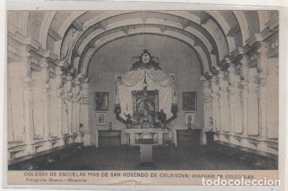 Postkarten: Colegio de Escuelas Pias de San Rosendo de Celanova. Oratorio de colegiales. Fotograf&iacute;a Nuevo.