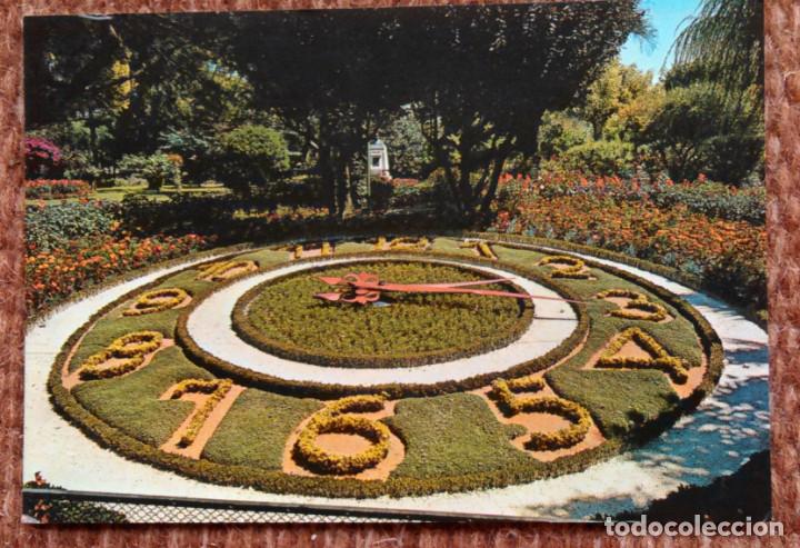 Postales: LA CORU&Ntilde;A - RELOJ FLORAL - Foto 1