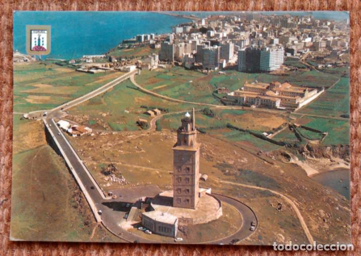 Postales: LA CORU&Ntilde;A - TORRE DE HERCULES - Foto 1