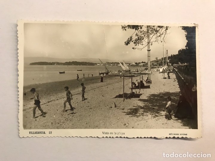 Postales: VILLAGARCIA DE AROSA (Pontevedra) Postal Animada No.22, Edita: Ed. Arribas (a.1949)