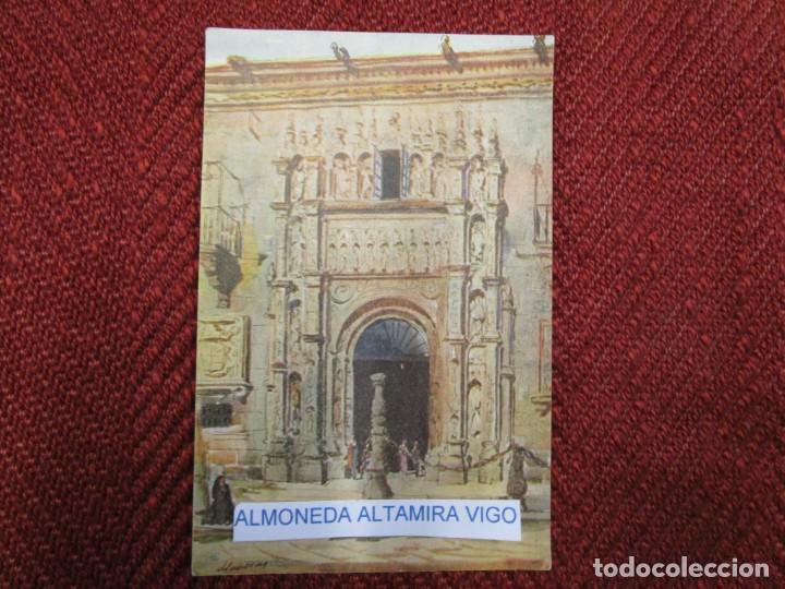 Postales: GALICIA ' FACHADA DEL HOSPITAL REAL ' SANTIAGO COMPOSTELA,SERIE A62, LLOVERAS S/C + INFO1S