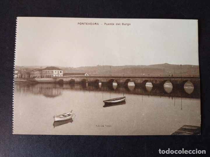 Postales: PONTEVEDRA PUENTE DEL BURGO - Foto 1