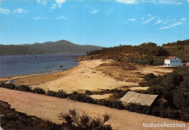 Postales: PUERTO DEL SON (CORU&Ntilde;A).- PLAYA DE LA ORNANDA