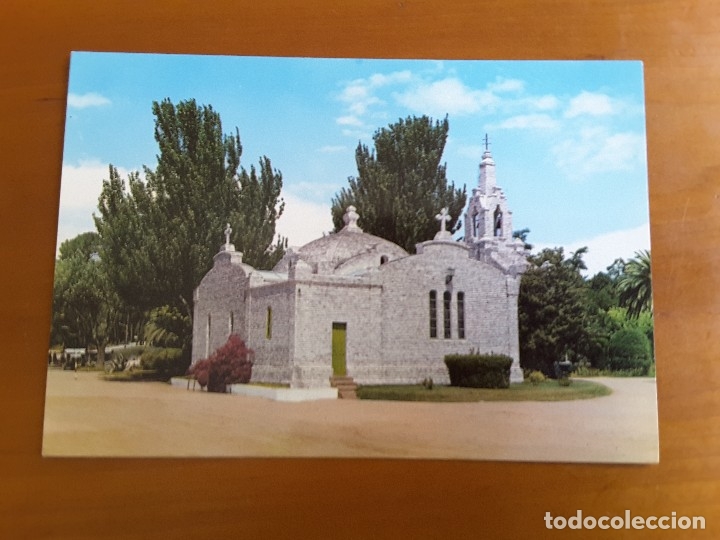 Postales: POSTAL LA TOJA - 13 ISLA DE ENSUE&Ntilde;O. LA CAPILLA