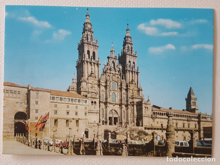 Postales: SANTIAGO DE COMPOSTELA CATEDRAL POSTAL - Foto 1