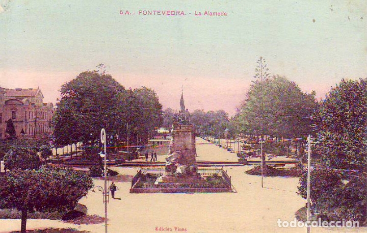 Postales: PONTEVEDRA - LA ALAMEDA - Foto 1