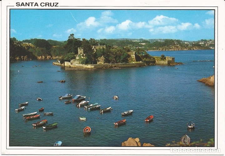 Postales: [POSTAL] Castillo. Santa Cruz. La Coru&ntilde;a (sin circular) - Foto 1