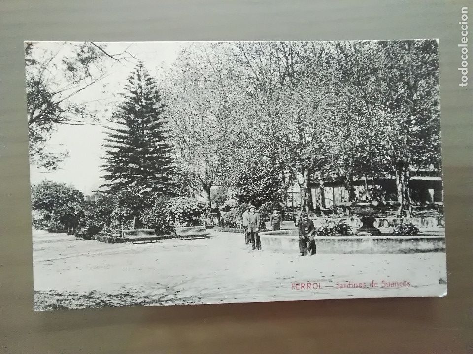 Postales: POSTAL FERROL JARDINES DE SUANCES - Foto 1