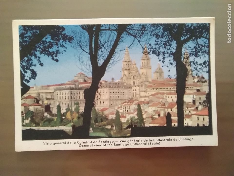 Postales: VISTA GENERAL DE LA CATEDRAL DE SANTIAGO