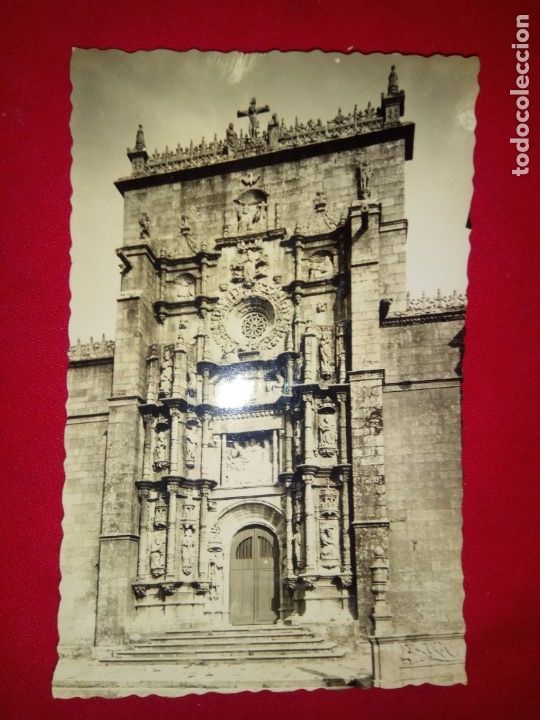 Postales: POSTAL.PONTEVEDRA.FACHADA DE STA.MARIA.NUEVA.