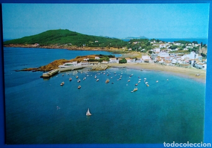 Postales: Postal 133 panjon Galicia vista a&eacute;rea ed arribas