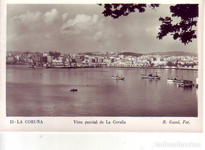 Postales: CORU&Ntilde;A VISTA PARCIAL