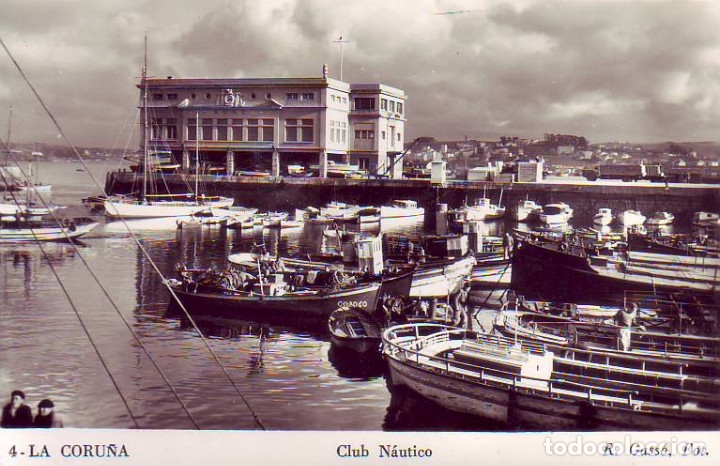 Postales: CORU&Ntilde;A CLUB NAUTICO