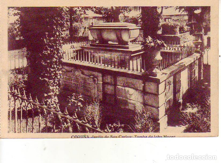 Postales: LA CORU&Ntilde;A TUMBA DE JOHN MOORE - Foto 1