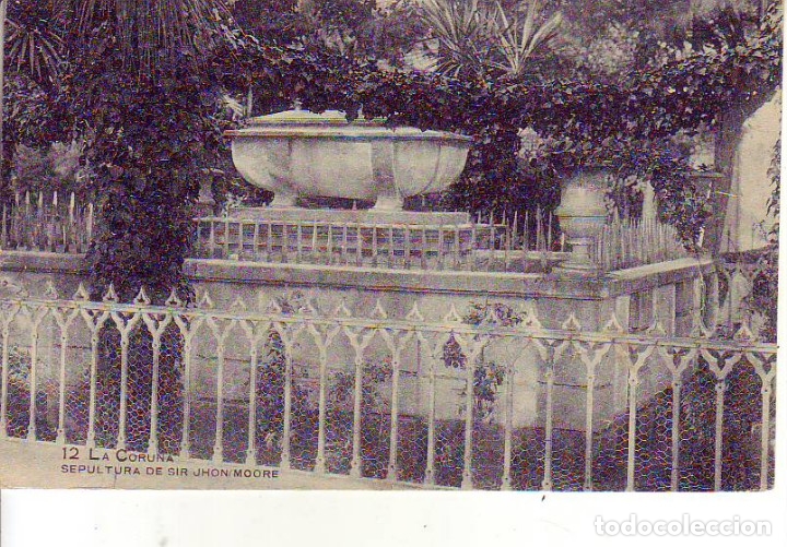 Postales: LA CORU&Ntilde;A TUMBA DE JOHN MOORE - Foto 1