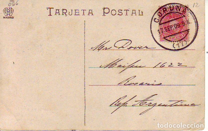 Postales: LA CORU&Ntilde;A MUELLE DE HIERRO - Foto 2