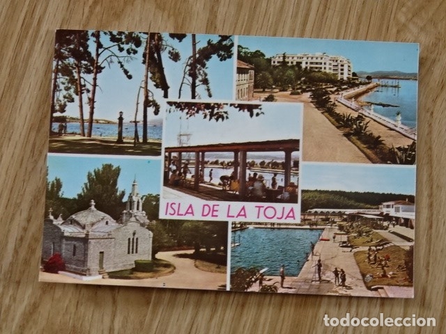 Postales: Postal ISLA DE LA TOJA Ediciones ARRIBAS Zaragoza - Foto 1
