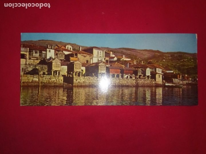 Postales: POSTAL PANORAMICA.COMBARRO(PONTEVEDRA).HORREOS JUNTO AL MAR.NUEVA.