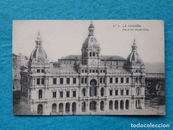 Postales: La Coru&ntilde;a. Palacio Municipal. - Foto 1