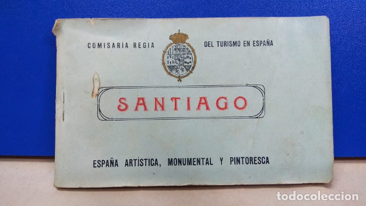 Cartes Postales: BLOC 12 POSTALES DIFERENTES SANTIAGO DE COMPOSTELA HAUSSER Y MENET SIN CIRCULAR