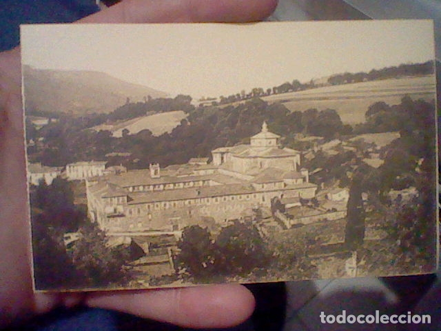 Cartoline: ABADIA SAMOS FACHADA NORTE  ED PALOMEQUE S/C