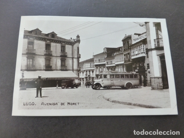 Postales: LUGO AVENIDA DE MORET - Foto 1