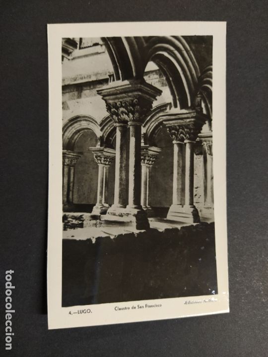 Postales: LUGO-CLAUSTRO DE SAN FRANCISCO-4-ED&middot;ARRIBAS-POSTAL FOTOGRAFICA ANTIGUA-(64.049)