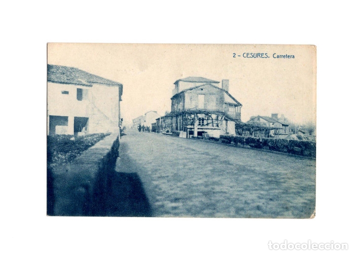 Postales: CESURE.(LA CORU&Ntilde;A).- CARRETERA. - Foto 1