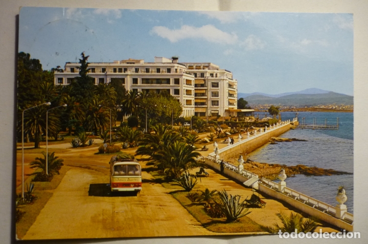Postales: POSTAL LA TOJA .-HOTEL  JARDINES .--CIRCULADA  CM