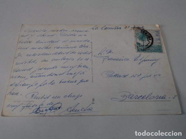 Postales: CORU&Ntilde;A - POSTAL LA CORU&Ntilde;A - VISTA A&Eacute;REA - Foto 2