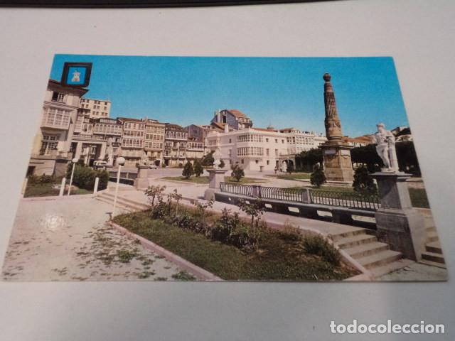 Postales: CORU&Ntilde;A - POSTAL EL FERROL DEL CAUDILLO - PASEO DE HERRERA - Foto 1