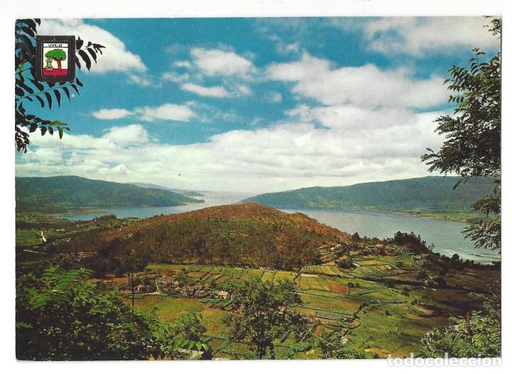 Postales: VIGO.- N&ordm; 24, VISTA PANOR&Aacute;MICA DE LA R&Iacute;A. ESCUDO DE ORO. GALICIA- SIN CIRCULAR