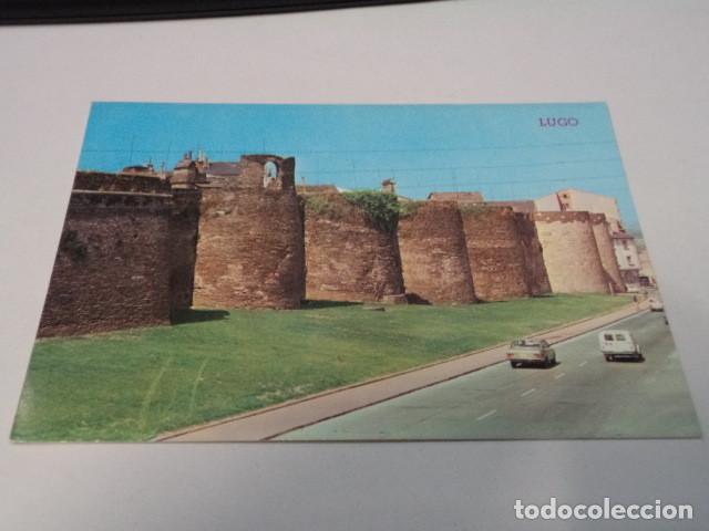 Postales: LUGO - POSTAL LUGO - MURALLA - Foto 1