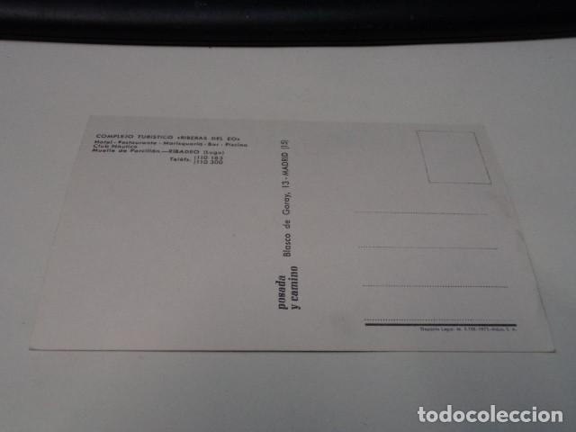 Postales: LUGO - POSTAL RIBADEO - COMPLEJO TUR&Iacute;STICO RIBERAS DEL EO - Foto 2