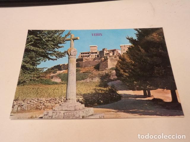 Postales: ORENSE - POSTAL VER&Iacute;N - CASTILLO DE MONTERREY - Foto 1