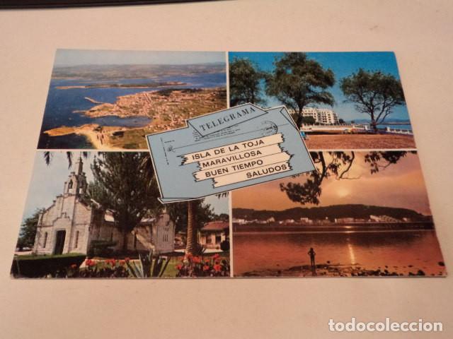 Postales: PONTEVEDRA - POSTAL ISLA DE LA TOJA - Foto 1