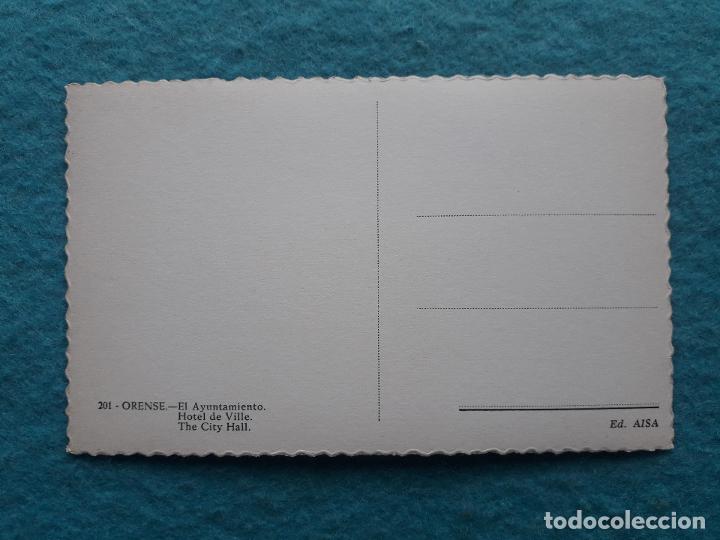 Postales: Orense. El Ayuntamiento. - Foto 2