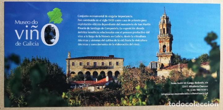 Cartoline: POSTAL TARJETA POSTAL POSTALES PUBLICIDAD MUSEO DEL VINO DE GALICIA