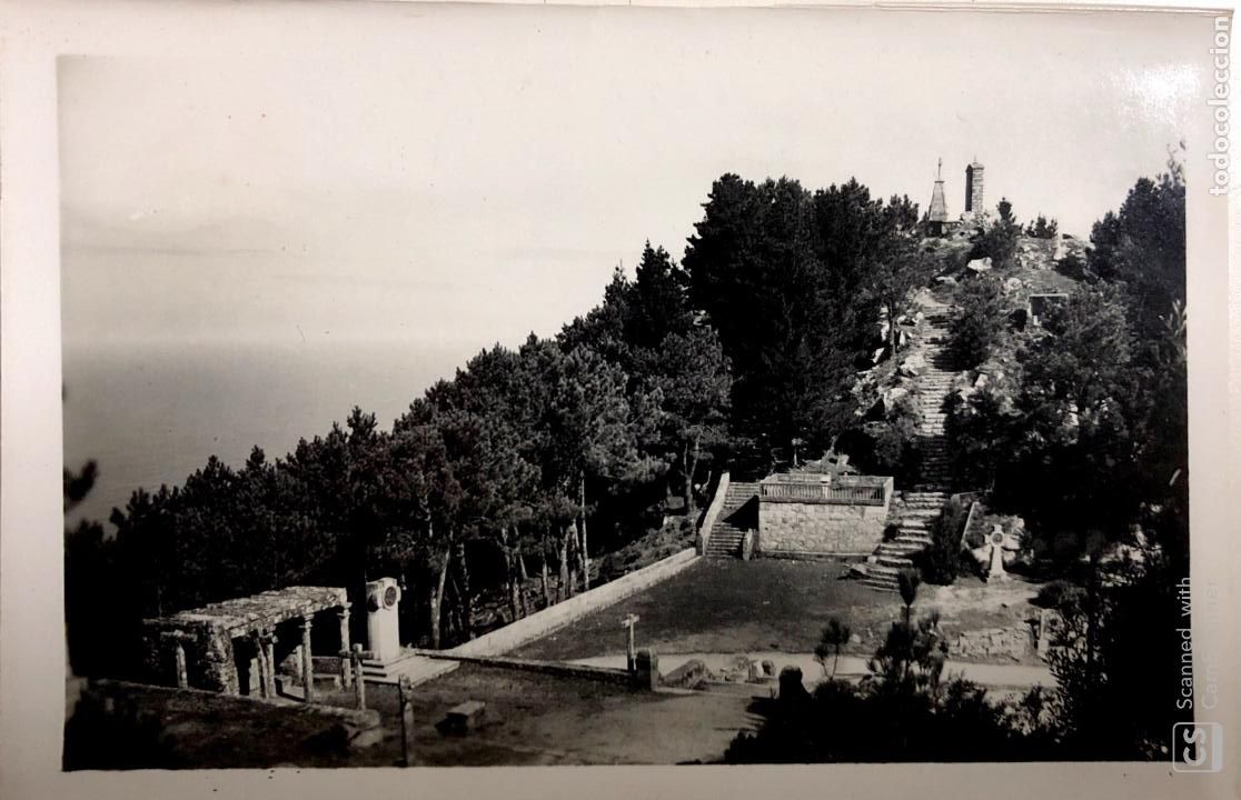 Postkarten: TARJETA POSTAL DE LA GUARDIA-PONTEVEDRA-MONTE DE SANTA TECLA. EL FACHO DESDE SAN FRANCISCO.