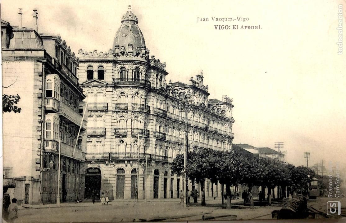 Postkarten: TARJETA POSTAL DE VIGO-EL ARENAL.