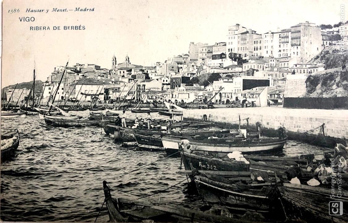 Postkarten: TARJETA POSTAL DE VIGO-RIBERA DEL BERBES.