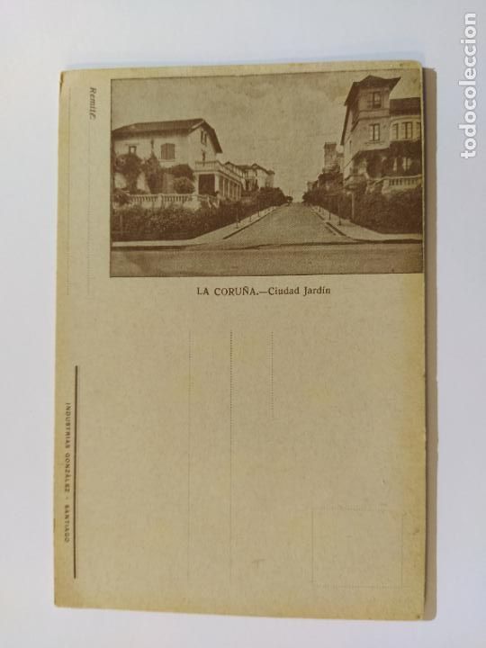 Postkarten: LA CORU&Ntilde;A-CIUDAD JARDIN-INDUSTRIAS GONZALEZ-POSTAL ANTIGUA-VER FOTOS-(65.627)