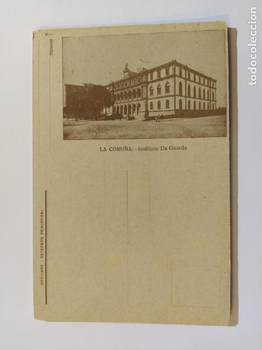 Postkarten: LA CORU&Ntilde;A-INSTITUTO DA GUARDA-INDUSTRIAS GONZALEZ-POSTAL ANTIGUA-VER FOTOS-(65.628)