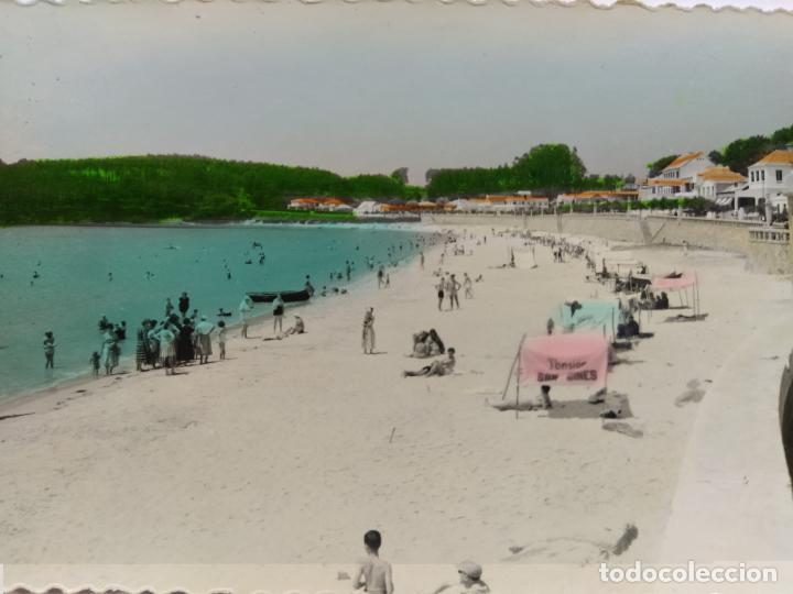 Postcards: SANGENJO-PONTEVEDRA-PLAYA DE SILGAR-105-ED&middot;LUJO-POSTAL ANTIGUA-VER FOTOS-(65.641)