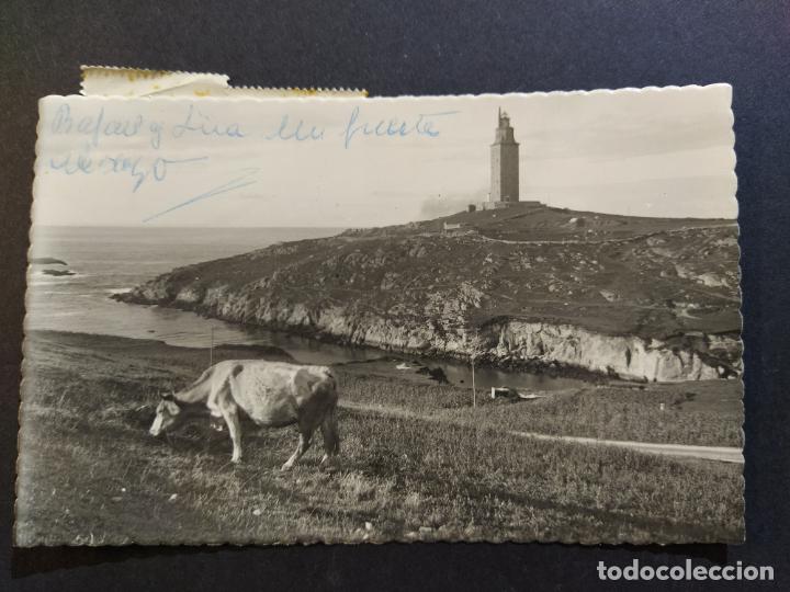 Postales: LA CORU&Ntilde;A-TORRE DE HERCULES-56-ED&middot;LUJO-POSTAL ANTIGUA-(65.680)