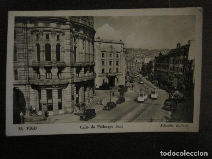 Postales: VIGO-CALLE DE POLICARPO SANZ-35-EDICION BALMES-POSTAL FOTOGRAFICA-VER FOTOS-(65.699)