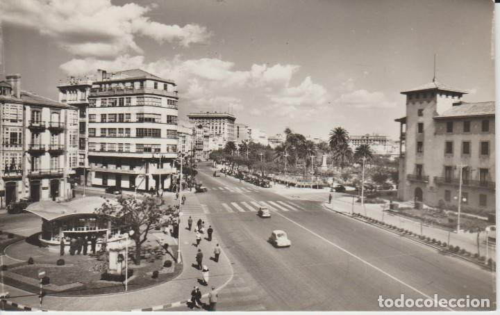 Postales: LA CORU&Ntilde;A. PLAZA DE ORENSE - Foto 1