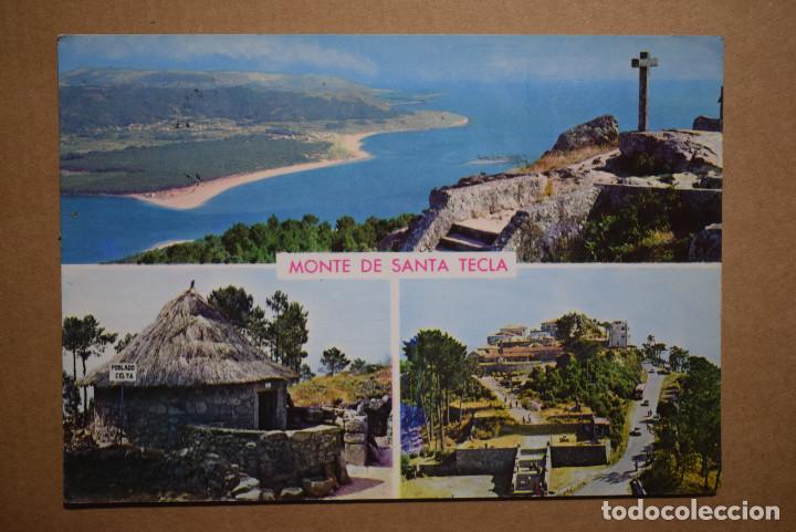 Postales: Monte de Santa Tecla (La Guardia) Ed. Arribas n&ordm; 206 Circulada