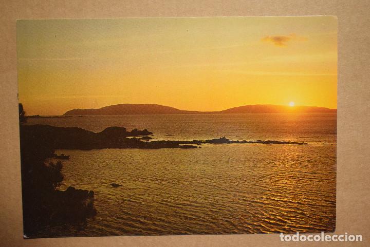 Postales: Finisterre. Puesta de Sol. Ed. Fama n&ordm; 3300 Nueva